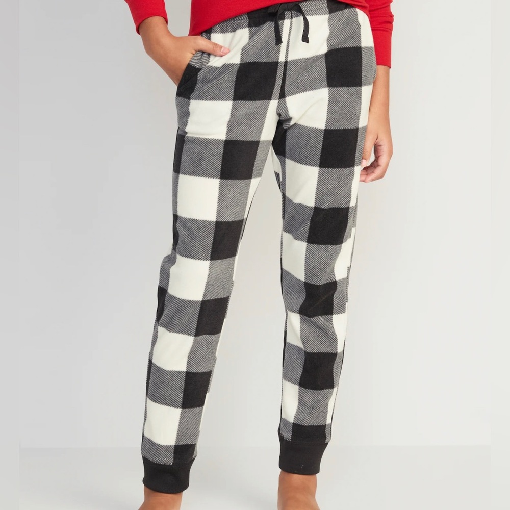 microfleece Jogger Pajama Pants for Girls Large, Old Navy